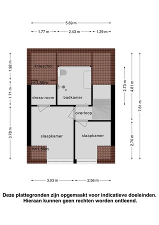 Plattegrond - Oud Vlissingen 8, 4542 CA Hoek - 1e verdieping.jpg
